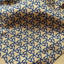 Load image into Gallery viewer, Hermes Paris Silk 100% French Ascot Tie Necktie H Logo Pattern Yellow Accessory
