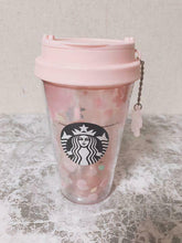 Load image into Gallery viewer, Starbucks Japan SAKURA 2020 Limited Edition Bottle Tumbler Flower Charm 355ml

