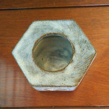 Load image into Gallery viewer, Mashiko Ware Living National Treasure Tatsuzo Shimaoka White Glaze Inlay Ashtray
