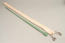 Load image into Gallery viewer, Hermes Paris Authentic Horse Whip Horse Riding Crop Light Green Leather 70cm
