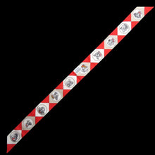 Load image into Gallery viewer, HERMES Paris Twilly COLLIERS ET CHIENS Dog Scarf Silk 100% Red White Accessory
