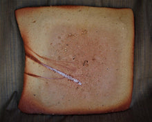 Load image into Gallery viewer, Bizen Ware By Ryuichi Kakurezaki Hidasuki Red Square Plate Pottery 30x26.5cm
