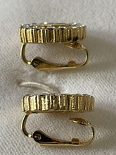 Load image into Gallery viewer, Christian Dior Vintage Logo Necklace &amp; Earrings Set Gold Charm Accessory w/Box
