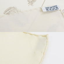 Load image into Gallery viewer, Hermes Paris Carre 90 Silk 100% Scarf Stole Feather Plumes Cream Color Accessory
