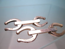 Load image into Gallery viewer, Hermes Paris Auth. Horse Shoe Motif Cuffs Cufflinks Silver 925 Men&#39;s Accessory

