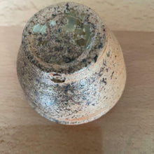 Load image into Gallery viewer, KOIE RYOJI Iron Glaze Guinomi Sake Cup Japanese Folk Art Pottery D7.3xH4.8cm Box
