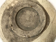 Load image into Gallery viewer, Japanese Antique Horse Eye Iron Painting Plate Folk Art Pottery D26.5 x H5cm
