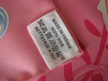 Load image into Gallery viewer, Hermes Paris Carre 90 Silk 100% Scarf Stole Etriers Remix Pink Accessory w/Box

