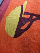 Load image into Gallery viewer, HERMES Beach Towel Bath Towel Mat Blanket Jockey Cap 147x90cm Multicolor Orange
