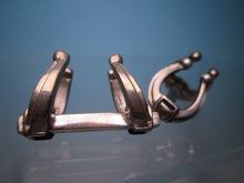 Load image into Gallery viewer, Hermes Paris Auth. Horse Shoe Motif Cuffs Cufflinks Silver 925 Men&#39;s Accessory
