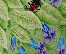 Load image into Gallery viewer, Hermes Paris Carre 90 Silk 100% Scarf Stole LA PRAIRIE Meadow Green Accessory
