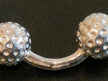 Load image into Gallery viewer, Hermes Paris Golf Ball Motif Cuffs Cufflinks Silver 925 Men&#39;s Accessory w/Box
