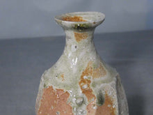 Load image into Gallery viewer, Japanese Antique Pottery Tsujimura Kai Iga Yaki Tokkuri Sake Bottle D8.3xH13cm
