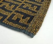Load image into Gallery viewer, Fendi FF Logo Bath Towel 145cm×84.5cm Beach Towel Brown Black Stripe Blanket
