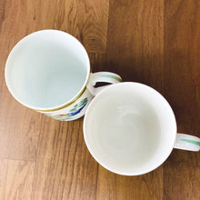 Load image into Gallery viewer, HERMES Paris Toucans Pattern Mug Cup 2 Pieces Porcelain White Multicolor w/Box
