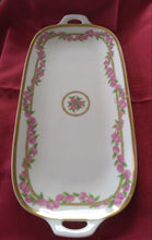 Load image into Gallery viewer, Christian Dior Sandwich Plate HORTENSIA Flower Porcelain Tableware Interior 35cm
