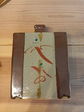 Load image into Gallery viewer, Mashiko Ware TAKEO SUDO Persimmon Glaze Akae Jar Vase Folk Art Pottery H20.5cm
