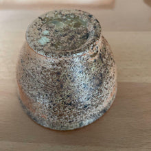 Load image into Gallery viewer, KOIE RYOJI Iron Glaze Guinomi Sake Cup Japanese Folk Art Pottery D7.3xH4.8cm Box
