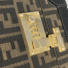 Load image into Gallery viewer, FENDI VALIGIA CM 70 Zucca Pattern Travel Bag Canvas Women Trunk Italy Vintage
