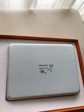 Load image into Gallery viewer, HERMES Paris Mesclun Small Serving Tray Porcelain White 12x16cm Tableware w/Box
