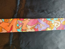 Load image into Gallery viewer, HERMES Paris Twilly Scarf Silk 100% GRAFF HERMES Pink Multicolor Accessory w/Box
