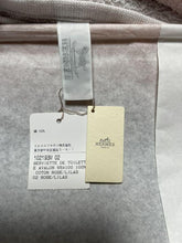 Load image into Gallery viewer, HERMES Paris Avalon Hand Towel &amp; Bath Towel Set 2 Pieces Cotton Pink Rose w/Box
