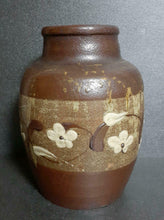 Load image into Gallery viewer, Japanese MASHIKO WARE By ICHIRO KIMURA Ash Glaze Plum Blossom Vase Pottery
