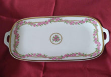 Load image into Gallery viewer, Christian Dior Sandwich Plate HORTENSIA Flower Porcelain Tableware Interior 35cm
