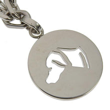 Load image into Gallery viewer, Hermes Berloque Amulette 4 Horse Dog Logo Cadena Bag Charm Silver Plated w/Box
