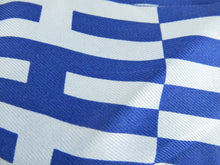 Load image into Gallery viewer, HERMES Paris Op&#39;H Twilly Scarf Silk 100% Blue White w/Box
