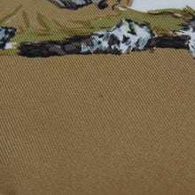 Load image into Gallery viewer, HERMES Paris Carre 90 100% Silk Champignons Mushrooms Scarf Stole White Brown
