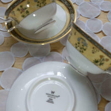 Load image into Gallery viewer, Wedgewood INDIA SET of 2 Pair Cup &amp; Saucer Bone China England Made Tableware
