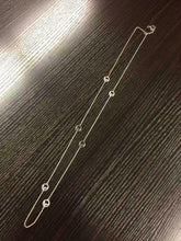 Load image into Gallery viewer, FENDI Authentic LONG NECKLACE F LOGO CIRCLE Charm RHINESTONE Made in Italy w/Box
