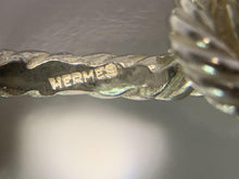 Load image into Gallery viewer, Hermes Paris Rope Twist Motif Cuffs Cufflinks Silver Tone Men&#39;s Accessory No Box
