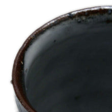 Load image into Gallery viewer, Japanese Pottery By Tsujimura Kai Iga Yaki Brushstrokes Yunomi Teacup D6.5xH9cm
