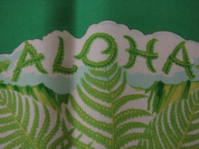 Load image into Gallery viewer, Hermes Paris Carre 90 Silk 100% Scarf Stole ALOHA Hawaiian Green Accessory w/Box
