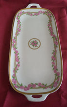 Load image into Gallery viewer, Christian Dior Sandwich Plate HORTENSIA Flower Porcelain Tableware Interior 35cm

