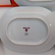 Load image into Gallery viewer, Hermes Paris Rallye 24 Oval Mini Plate 2 Pieces Green 15.5x12cm Porcelain w/Box
