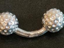 Load image into Gallery viewer, Hermes Paris Golf Ball Motif Cuffs Cufflinks Silver 925 Men&#39;s Accessory w/Box
