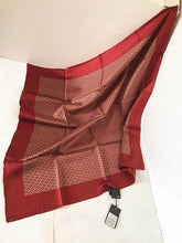 Load image into Gallery viewer, Fendi Authentic Zucca Logo Pattern Scarf Stole 100% Silk Italy Made 67 x 67.5cm
