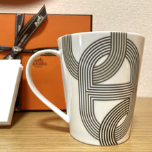 Load image into Gallery viewer, Hermes Paris Rallye 24 Pair Mug Cup Porcelain Multicolor Tableware 240ml w/Box
