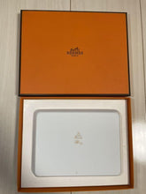 Load image into Gallery viewer, HERMES Paris Siesta Flower Serving Tray Sushi Plate Porcelain Tableware w/Box
