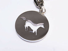 Load image into Gallery viewer, Hermes Berloque Amulette 4 Motifs Bag Charm Cadena Horse H Dog Silver Plated Box
