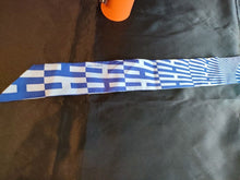 Load image into Gallery viewer, HERMES Paris Op&#39;H Twilly Scarf Silk 100% Blue White w/Box
