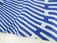 Load image into Gallery viewer, HERMES Paris Op&#39;H Twilly Scarf Silk 100% Blue White w/Box
