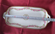 Load image into Gallery viewer, Christian Dior Sandwich Plate HORTENSIA Flower Porcelain Tableware Interior 35cm
