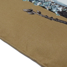 Load image into Gallery viewer, HERMES Paris Carre 90 100% Silk Champignons Mushrooms Scarf Stole White Brown
