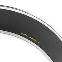 Load image into Gallery viewer, Hermes Paris Email Cloisonne Enamel Bangle Bracelet Stamp Light Blue Silver Box
