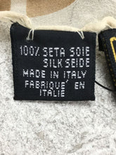 Load image into Gallery viewer, Fendi Authentic Zucca Logo Pattern Scarf Stole 100% Silk Beige Italy Made 65cm
