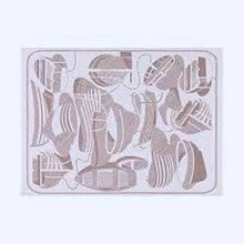 Load image into Gallery viewer, HERMES Paris Plaid Thalassa Blanket Throw Sable Gray Wool 100% 150 × 200cm
